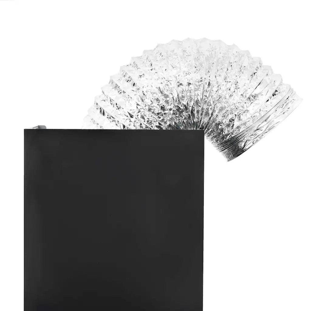 Cappa Aspirante a Muro Acciaio Inox 756 m³/h 90 cm Nera 50705