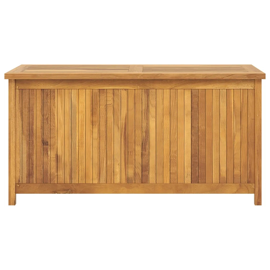 Cassa da Giardino 114x50x58 cm in Legno Massello di Teak 318732