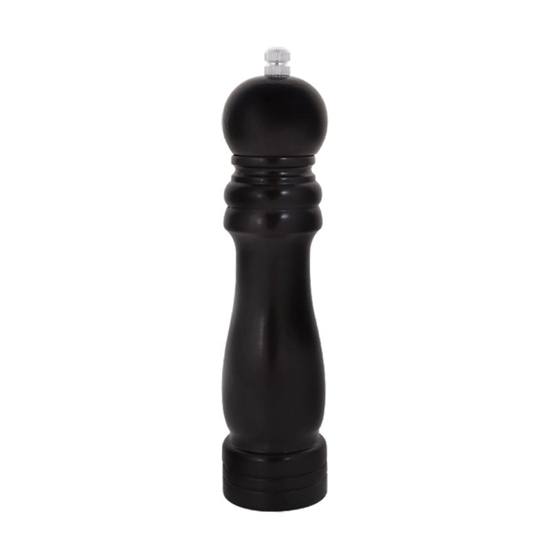 Macinapepe In Legno Macina Pepe e Sale Colore Nero 20,5cm