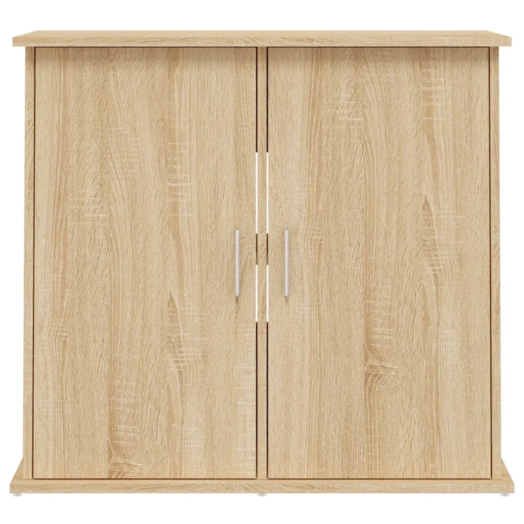 Supporto per acquario in rovere Sonoma 81x36x73 cm in legno ingegnerizzato 833626