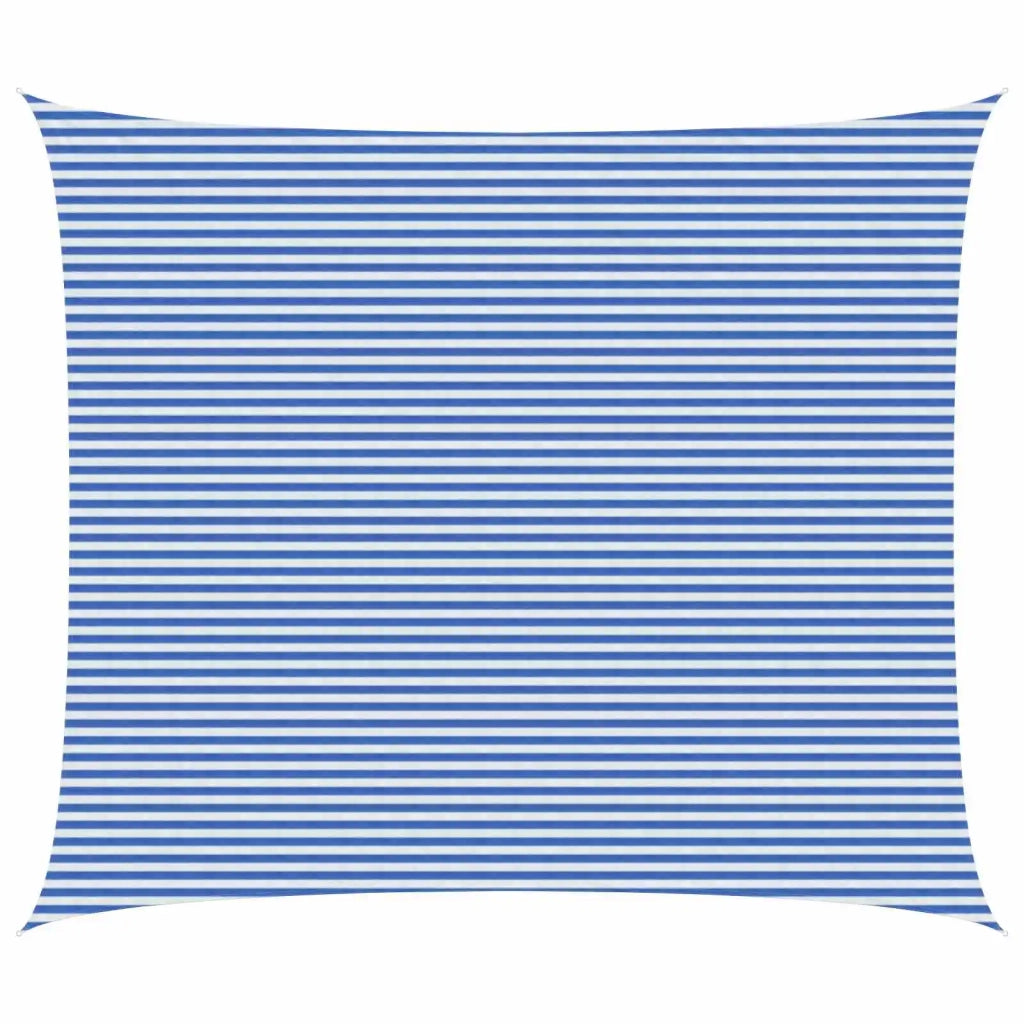 Telo Ombra Blu e Bianco 6 x 7 m HDPE