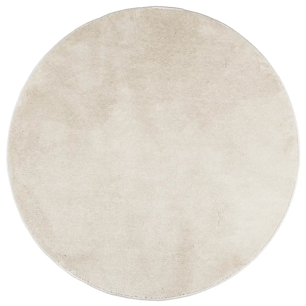 Tappeto OVIEDO a Pelo Corto Beige Ã˜ 120 cm
