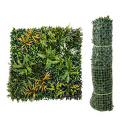 Seto Artificiale Hiedra 1x1 m ¨C Zephmum ¨C Verde per Balcone e Giardino