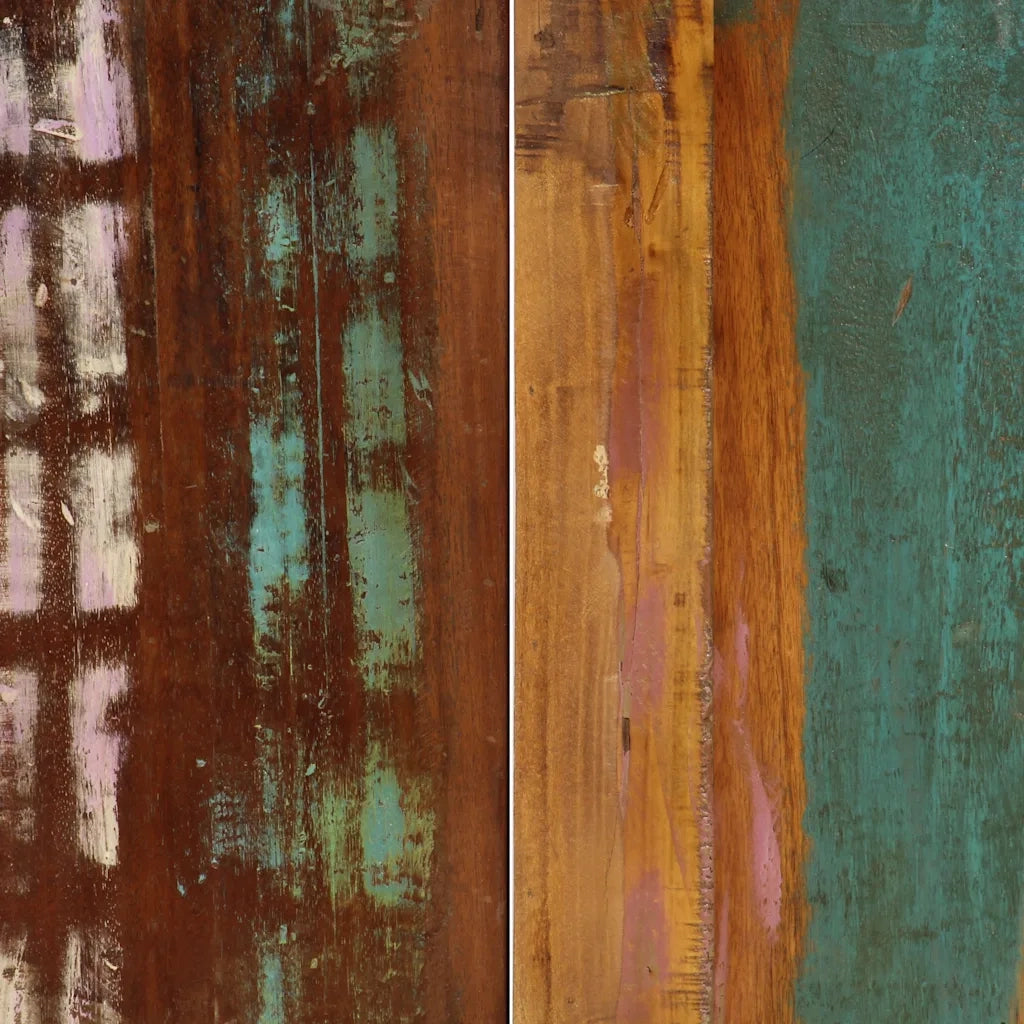 Tavolo da Pranzo 140x70x75 cm in Legno Massello di Recupero 247421
