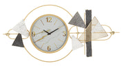 Orologio da Muro Amy 120x6x60 cm in Ferro e Plastica Multicolor