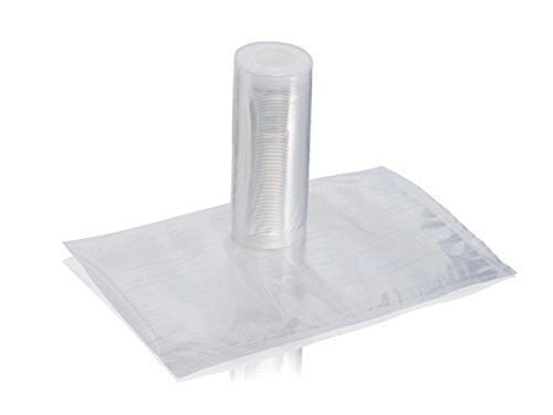 Magic Vac ACO1118 Rotoli Sacchetti Sottovuoto Goffrati 40x600cm 2 Rotoli Adatti Congelamento e Cottura Sous Vide