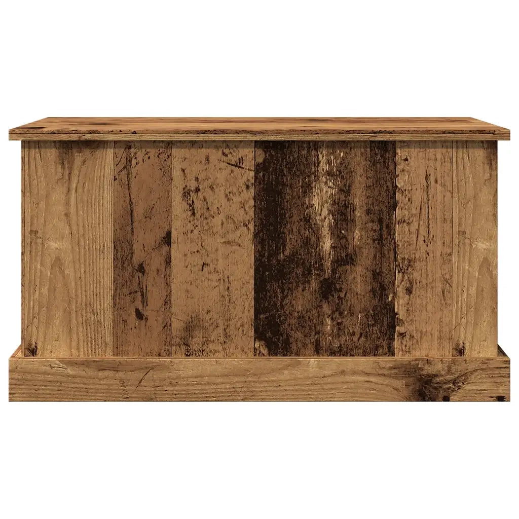 vidaXL Scatola Portaoggetti Legno Antico 70x40x38 cm Legno Multistrato