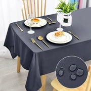 Tavolo impermeabile, asciugabile e resistente ai graffi, tovaglia per tavolo per sala da pranzo, giardino, festa, matrimonio o uso domestico, 140x300cm