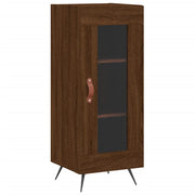 Buffet credenza cassettiera armadio mobile contenitore organizer per cucina soggiorno salotto 34,5 x 34 x 90 cm legno ingegnerizzato marrone 02_0031225