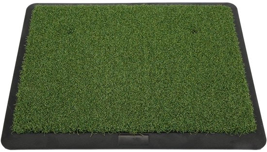 Mat di allenamento da golf antiscivolo - Mat di allenamento portatile - Materiale resistente - Mat di golf in velluto - Per uso indoor/outdoor - Miglioramento della tecnica di colpo