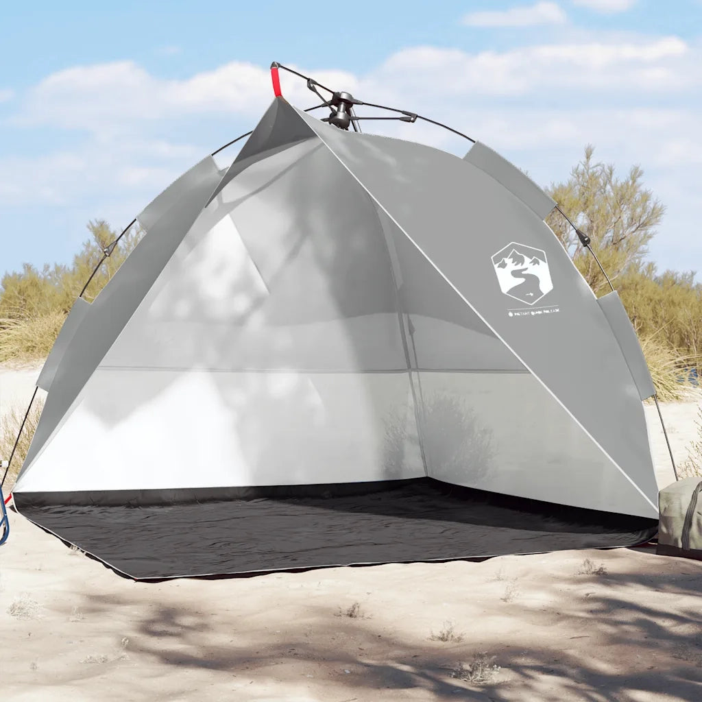 Tenda da Spiaggia-Tenda da campeggio Grigio Rilascio Rapido Impermeabile