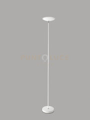 Piantana in metallo colore bianco Febe Interruttore on/off a pedale LED 18W 3000K CRI?80 220-240V 50/60Hz 1400Lm