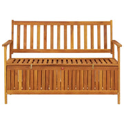 Cassapanca da Giardino 120 cm in Legno Massello di Acacia 310279