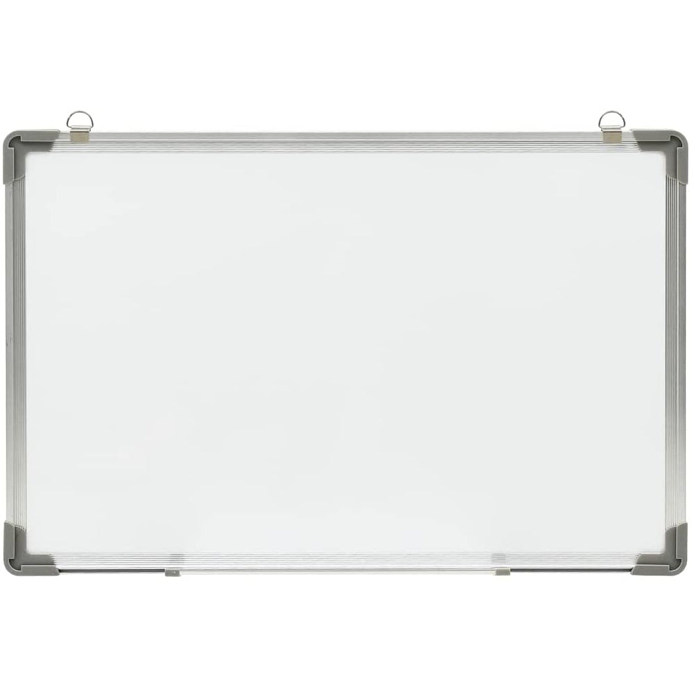 Lavagna Magnetica Bianca 60x45 in Alluminio Pennarelli Cancellabili e Magneti