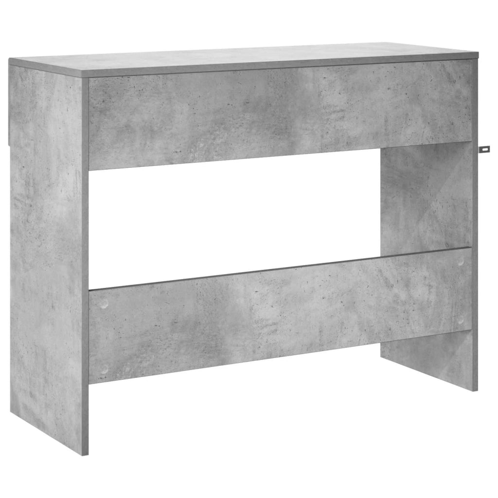Tavolo consolle Grigio Cemento 96,5 x 38 x 75 cm 8011642