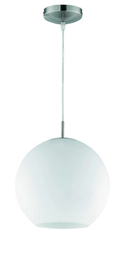 Lampada a Sospensione da Interno  E27 in Metallo Nickel Opaco