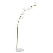 Lampadelle A Da Terra Glamy Arc 6 Luci cm 130x45x220-246