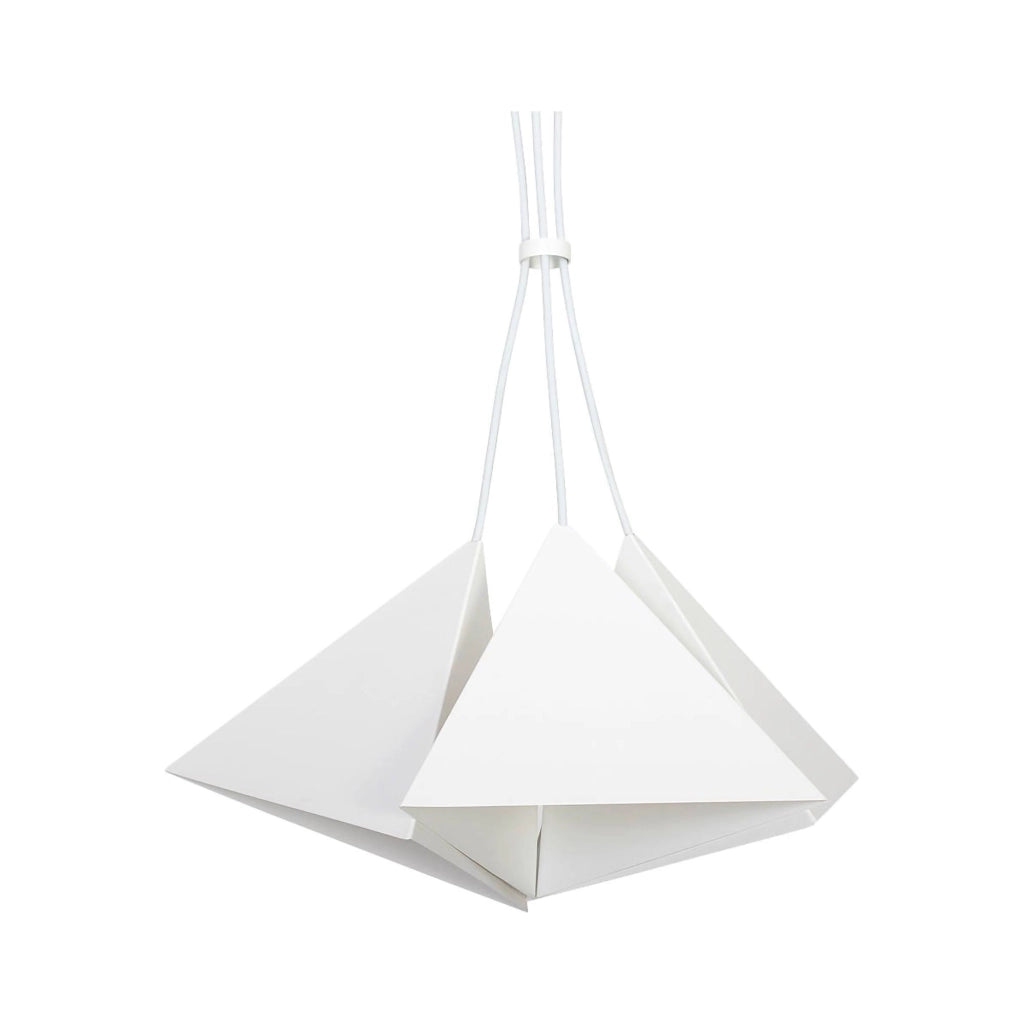Busso, Lampada a Sospensione, Bianco