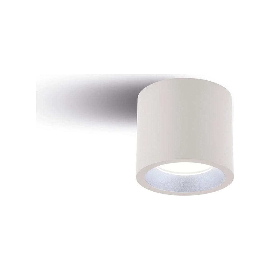 Plafoniera Per Esterno In Alluminio Bianco Led 40 W 3800 Lm 3000K