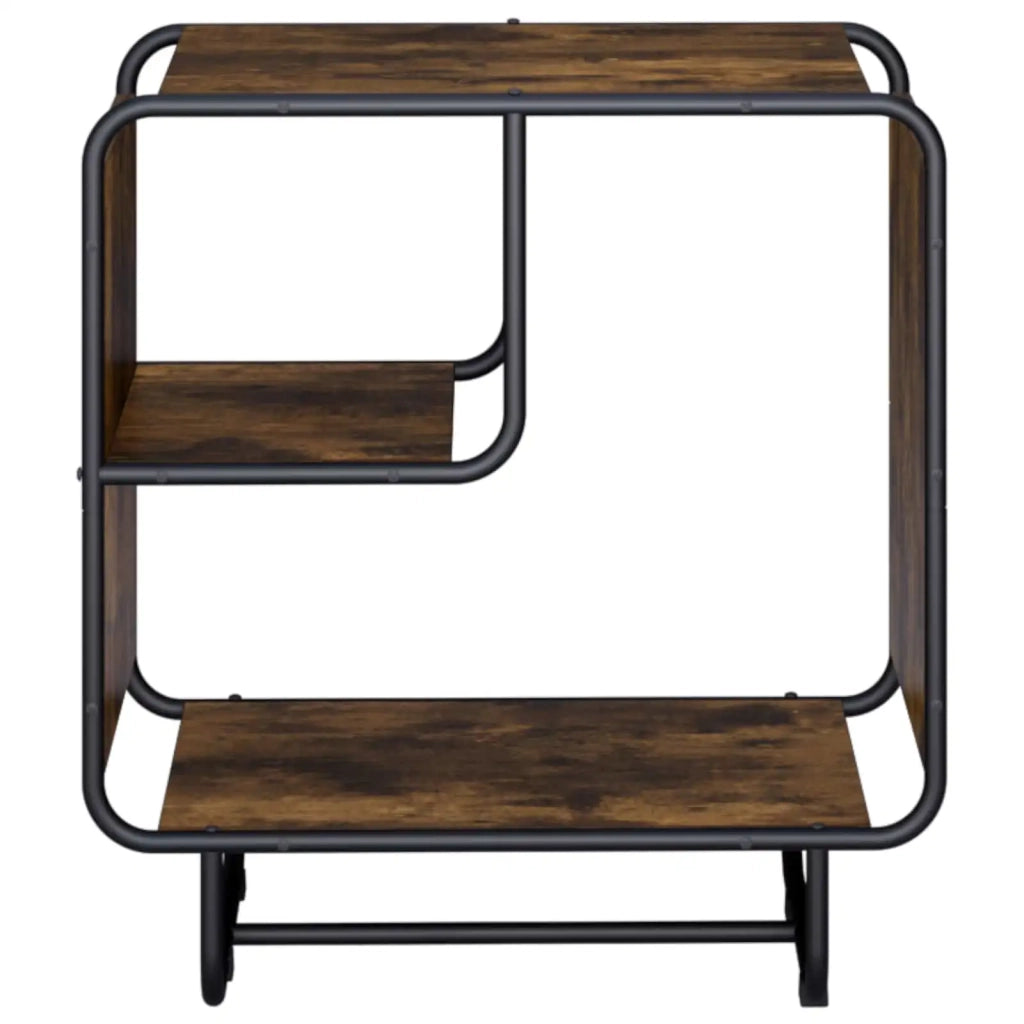 Credenza Rovere Fumo 60 x 37.5 x 64.5 cm Legno ingegnerizzato 8007920