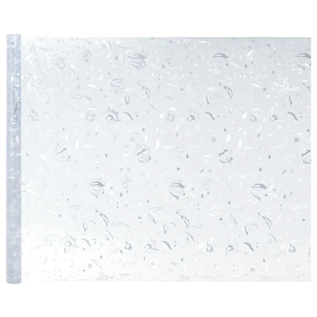 Pellicole per Finestre Smerigliate 2pz Motivo Fiore in PVC 3208977