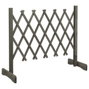 Traliccio da Giardino Grigio 120x60 cm in Massello di Abete CFW9140417