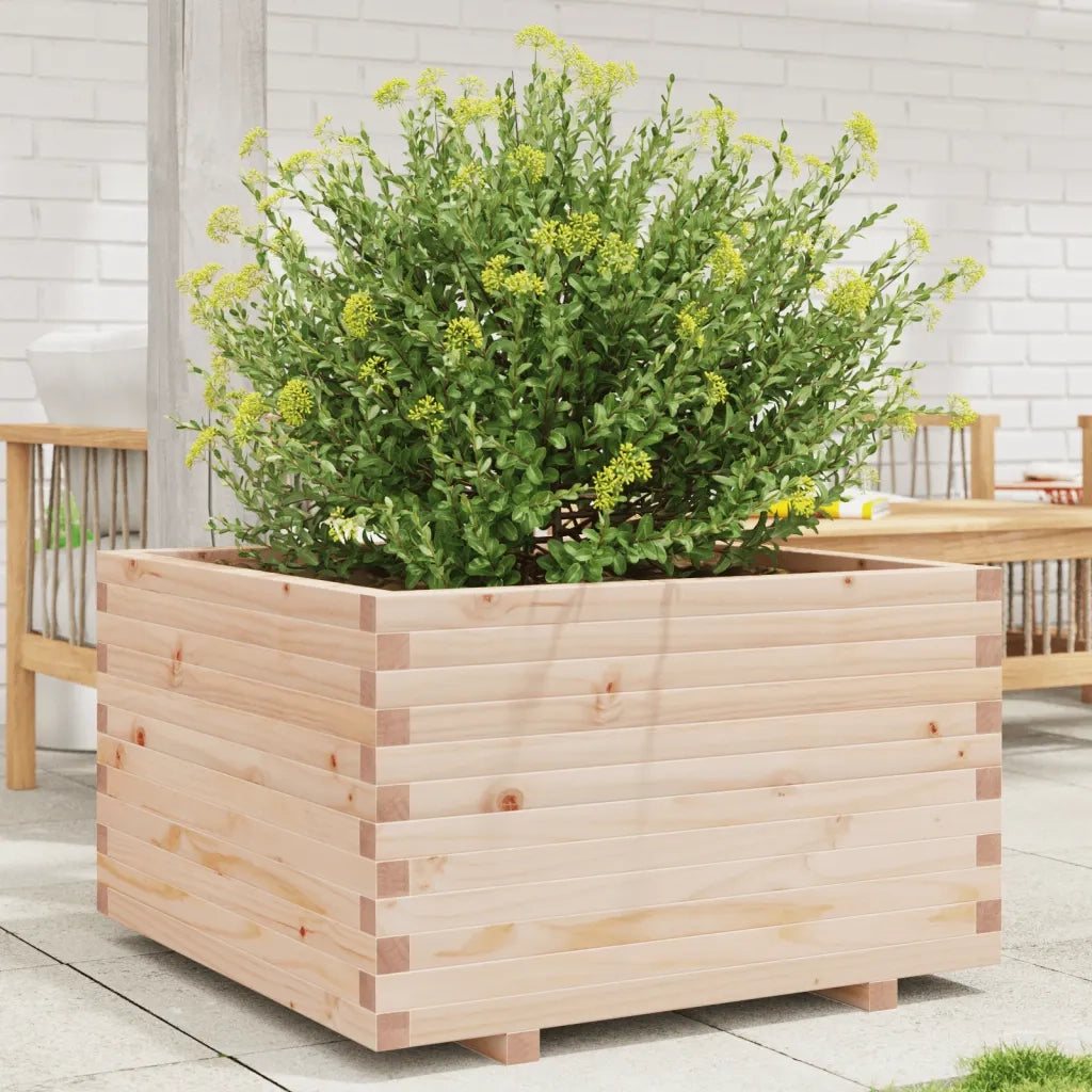 Fioriera da Giardino 80x80x49,5 cm in Legno Massello di Pino 3282529