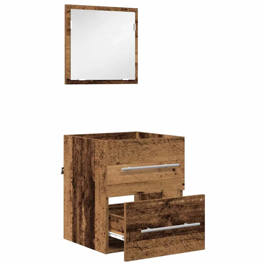 Set di mobili per il bagno Marrone 41 x 38,5 x 48 cm 875692