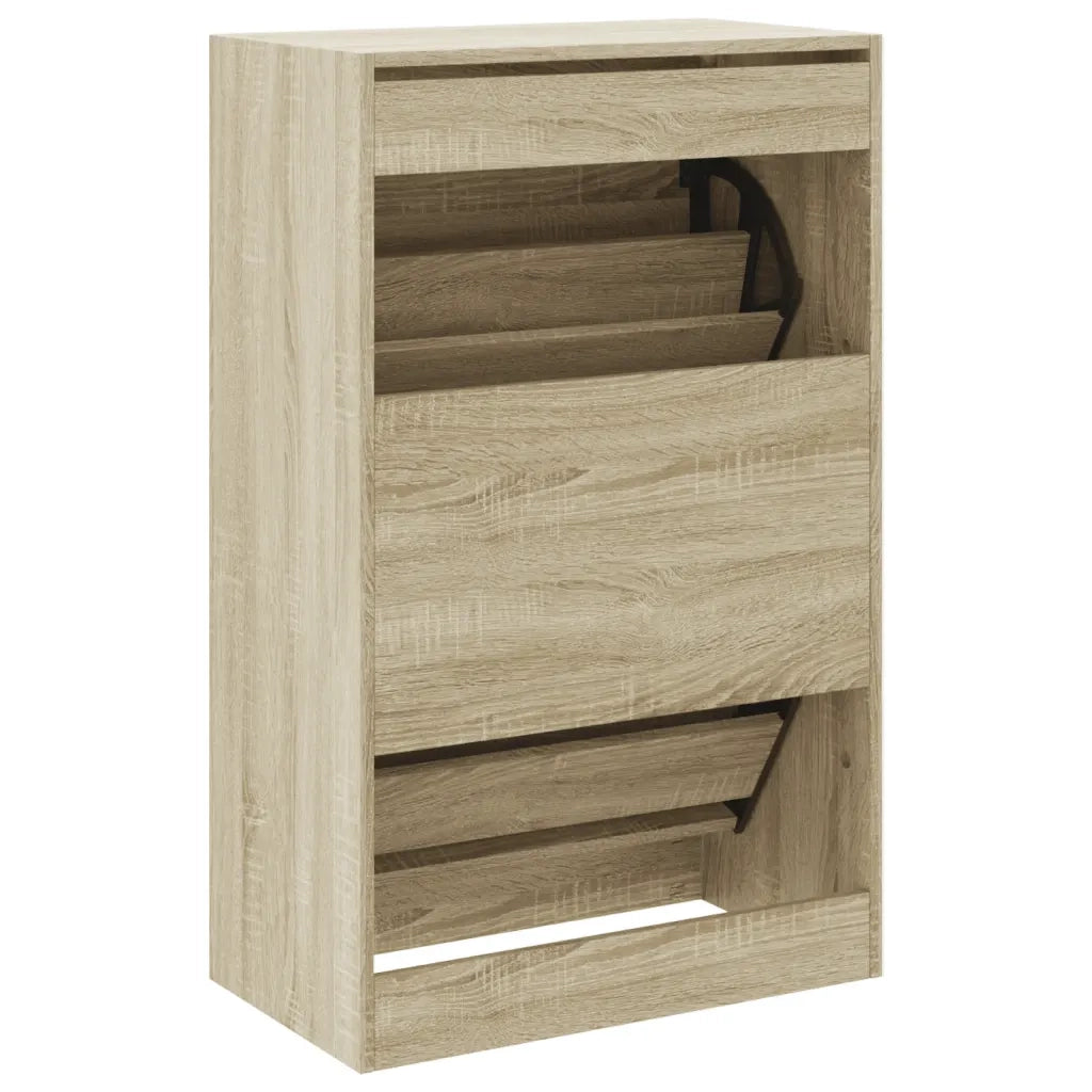 Scarpiera | Mobile per scarpe Rovere Sonoma 60x34x96,5 cm in Legno Multistrato