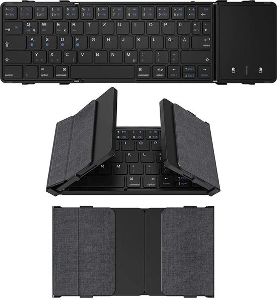 Tastiera pieghevole - Bluetooth - Tastiera mini - Tastiera compatta - Tastiera pieghevole - Da non perdere per il vostro lavoro!
