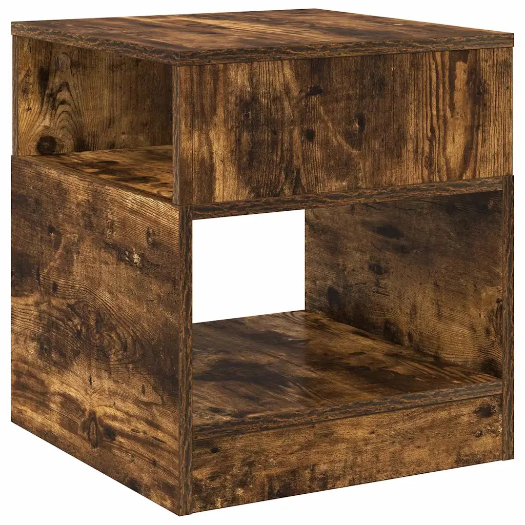 Tavolino 2 pz Rovere fumé 40,5 x 40 x 45 cm 890921