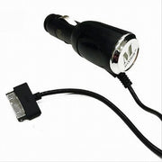 Trade Shop - Caricatore Usb Da Auto Caricabatteria Ricarica Smartphone Ip4 5v-1000ma Maxtech Ma-c007-ip4 -