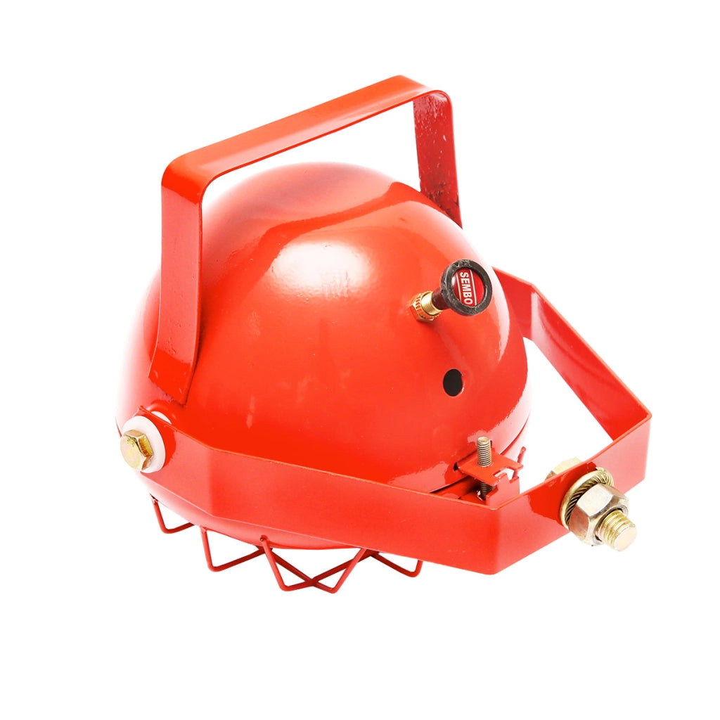 Faro da lavoro arancione orientabile, proiettore con interruttore per trattore o macchina agricola 12V Breckner Germany