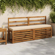 Cuscino per Panchina a 1 Pezzo VUGHT 100% Poliestere Crema 950784