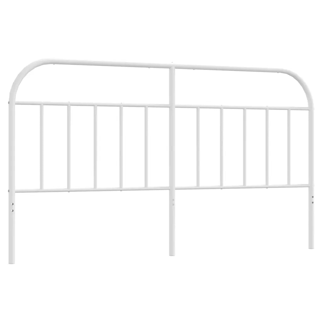 Testiera in Metallo-Testiera in Ferro-Testata Bianco 180 cm 525365