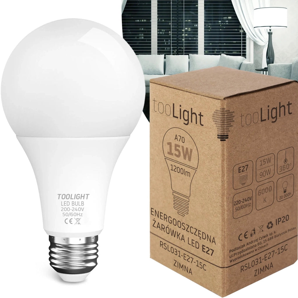 Bulbo Led Rsl031 E27 15w Cold