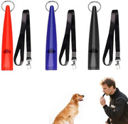 Set di allenamento per cani - 3 pezzi - Ritorno del flauto per cani - Flauto ultrasonico per cani - Resistente alle intemperie - Incluso cavo - Flauto di addestramento per cani 

Dettagli tecnici: 
- Flauto ultrasonico 
- Incluso cavo