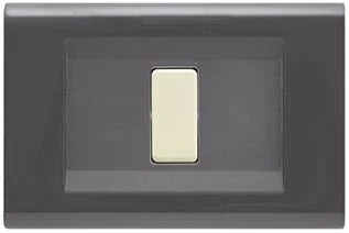 Placca Click 1F Grigio Scuro FEB 2581/GS
