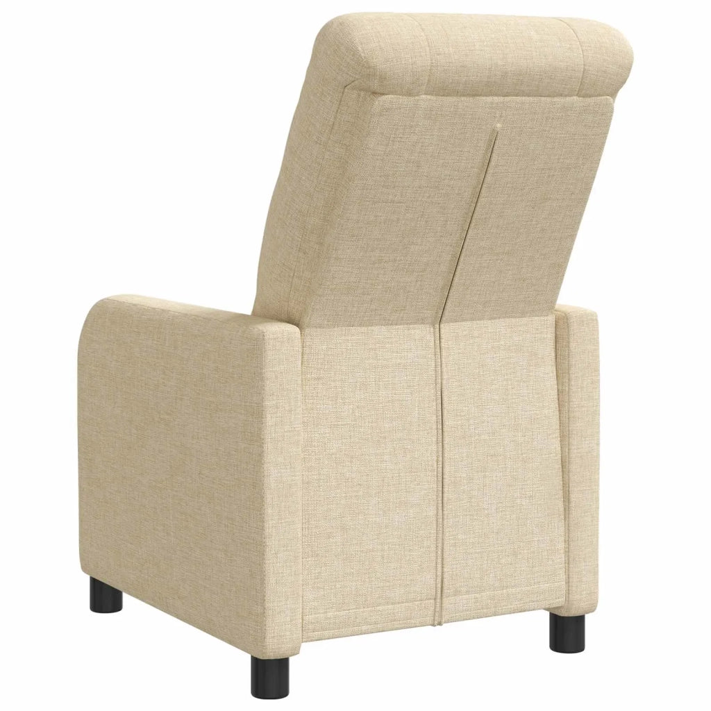 Divano Sedia-Poltrona reclinabile Crema Tessuto 102785