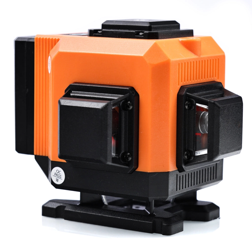 Livella Laser Rosfix Orange Tiger ROT12L – 12 Linee, Autolivellante | IP54, 360° | Set con Treppiede 43-120cm e Custodia