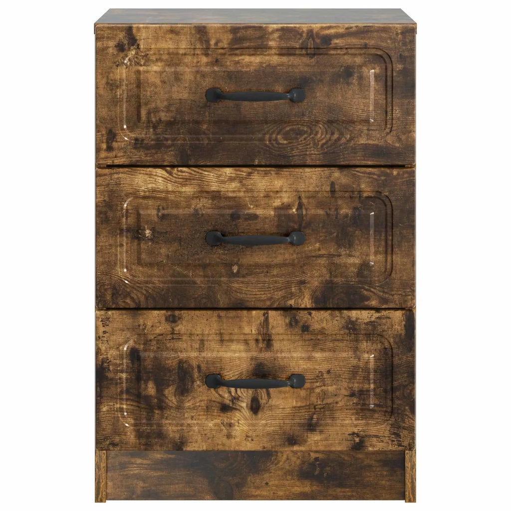 Armadio da Notte Rovere Fumo 43 x 41 x 63,5 cm 895710