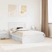 Struttura del letto Bianco 120 x 190 cm Pino massello 3410104