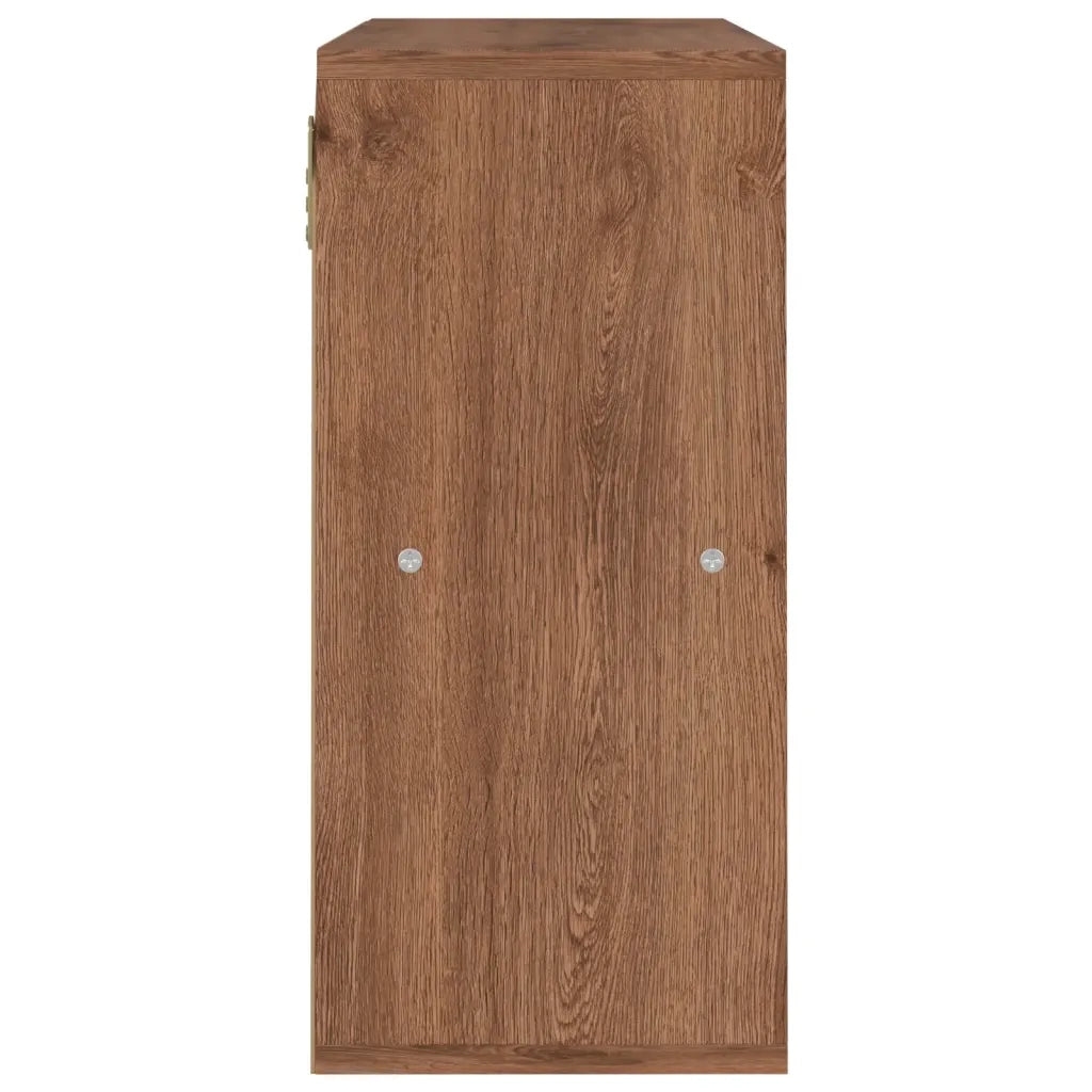 Libreria Rovere Marrone 60x27,5x59,5 cm in Truciolato cod mxl 9973