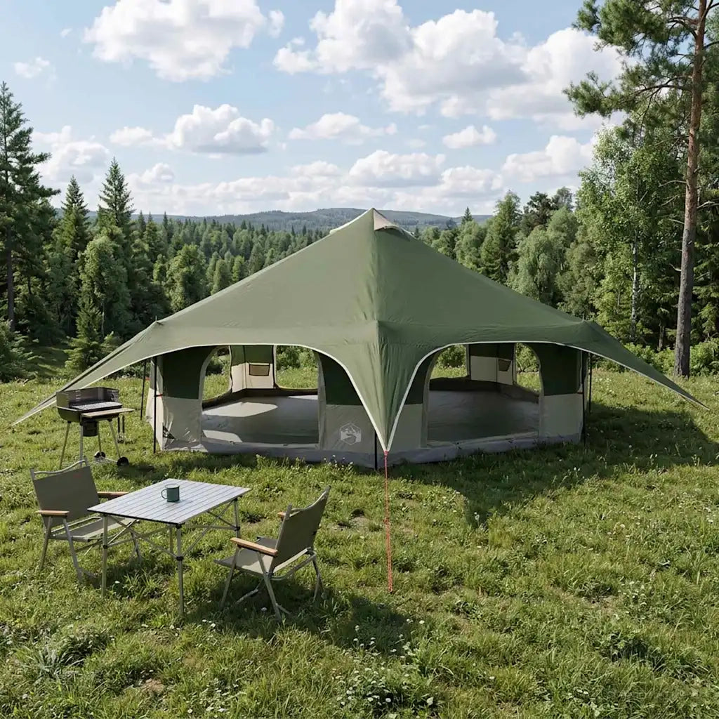 Tenda Familiare Verde 18 Persone 42017397