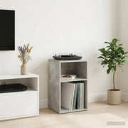 Mobile porta vinili Grigio Cemento 38 x 33 x 61 cm 8012861