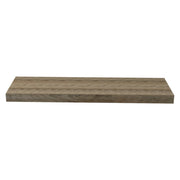 MAURY'S MENSOLA RETTANGOLARE 80 X 25 X H3,8 CM IN COLORE MARRONE