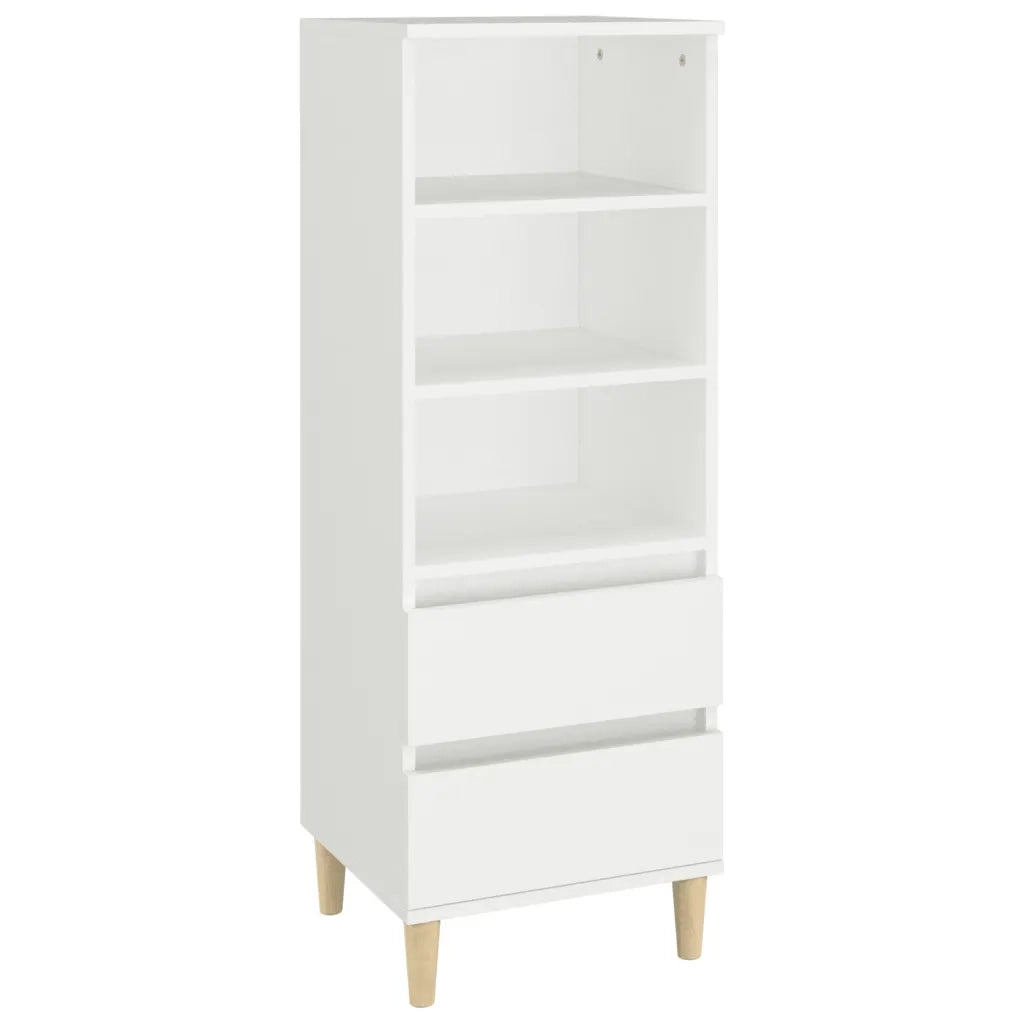 Credenza Bianco 40x36x110 cm in Legno Multistrato cod mxl 5785