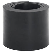 Bordo in Gomma per Spazzaneve Nero 150x15x1 cm