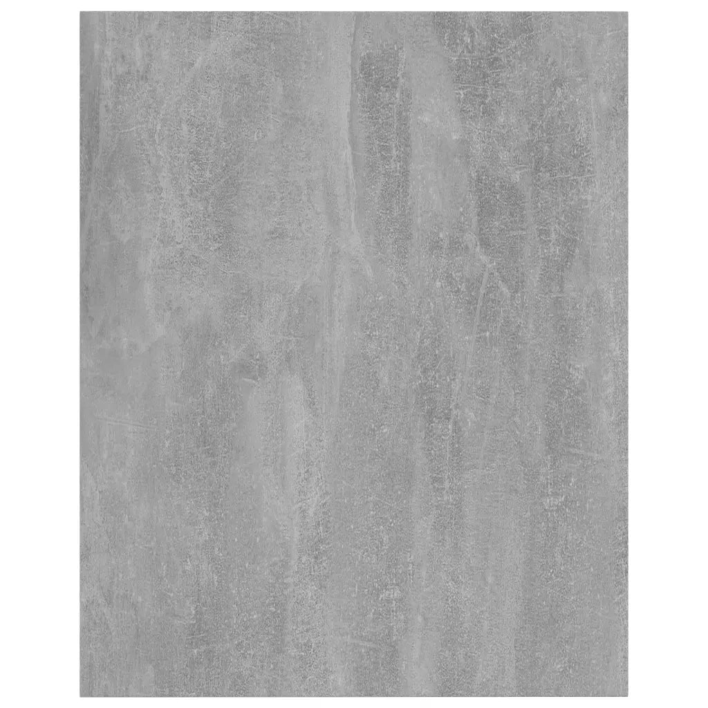 Ripiani Libreria 4 pz Grigio Cemento 40x50x1,5 cm Truciolato cod mxl 59250