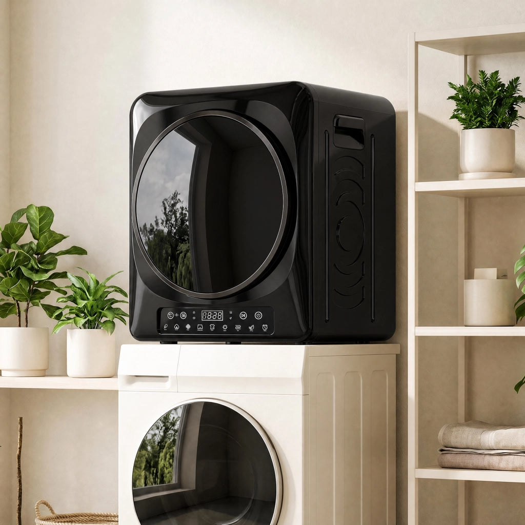Asciugatrice a condensazione 1000 W ¨C Minimal ¨C Nero